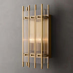 San Marco Vintage Glass Rectangle Wall Sconce