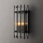 San Marco Vintage Glass Rectangle Wall Sconce