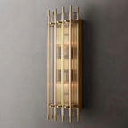 San Marco Vintage Glass Rectangle Wall Sconce