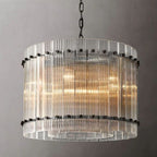 San Marco Vintage Glass Round Chandelier 22"