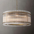 San Marco Vintage Glass Round Chandelier 37"
