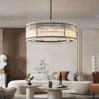 San Marco Vintage Glass Round Chandelier 60"