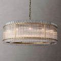 San Marco Vintage Glass Round Chandelier 48"