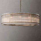 San Marco Vintage Glass Round Chandelier 60"
