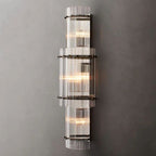 San Marco Vintage Glass Round Wall Sconce