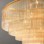 Amadeo Prismatic Array Round Chandelier 50"
