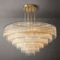 Amadeo Prismatic Array Round Chandelier 60"