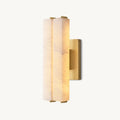 Audubon Sculpt Alabaster Double Wall Sconce