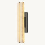 Audubon Sculpt Alabaster Double Wall Sconce