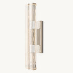 Audubon Sculpt Crystal Double Wall Sconce