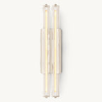 Audubon Sculpt Crystal Double Wall Sconce