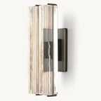 Audubon Sculpt Crystal Double Wall Sconce