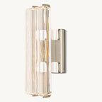 Audubon Sculpt Crystal Double Wall Sconce
