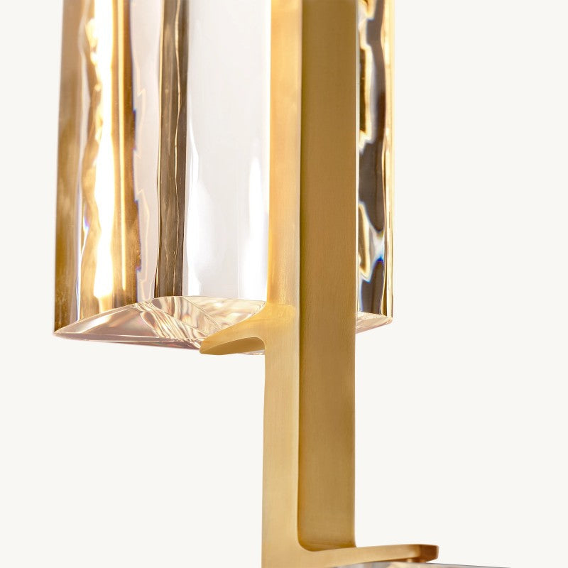 Audubon Sculpt Crystal Pendant Light