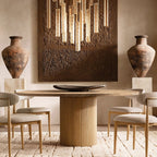 Audubon Sculpt Crystal Round Chandelier 56"