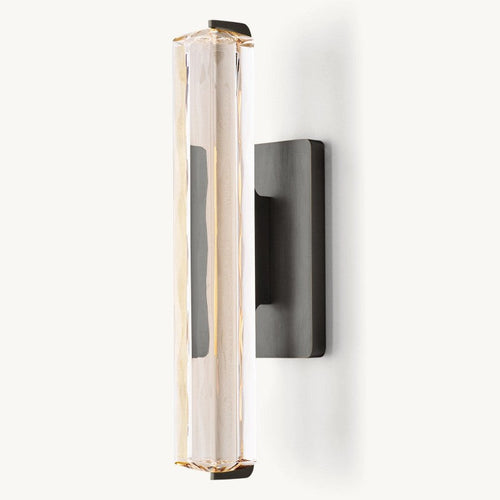 Audubon Sculpt Crystal Single Wall Sconce