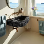 Modern Solid Wood Vanity Sink For Bathroom Decor And Furniture