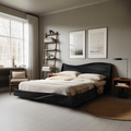 Modern Handcrafted Bed Frame For Bedroom Interiors