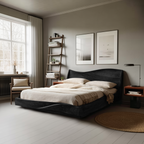 Modern Handcrafted Bed Frame For Bedroom Interiors