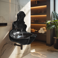Handcrafted Wooden Live Edge Wood Basin For Artistic Furniture Decor