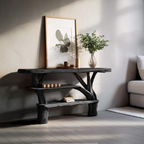 Farmhouse Solid Wood Console Table For Living Room Furniture Decor