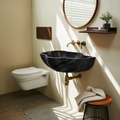 Mid Century Wooden Vanity Sink For Bathroom Decor And Furniture