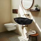 Mid Century Wooden Vanity Sink For Bathroom Decor And Furniture