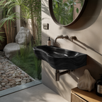 Handcrafted Solid Wood Wash Basin For Sustainable Bathroom Furniture