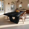 Modern Dining Table With Unique Base For Kitchen