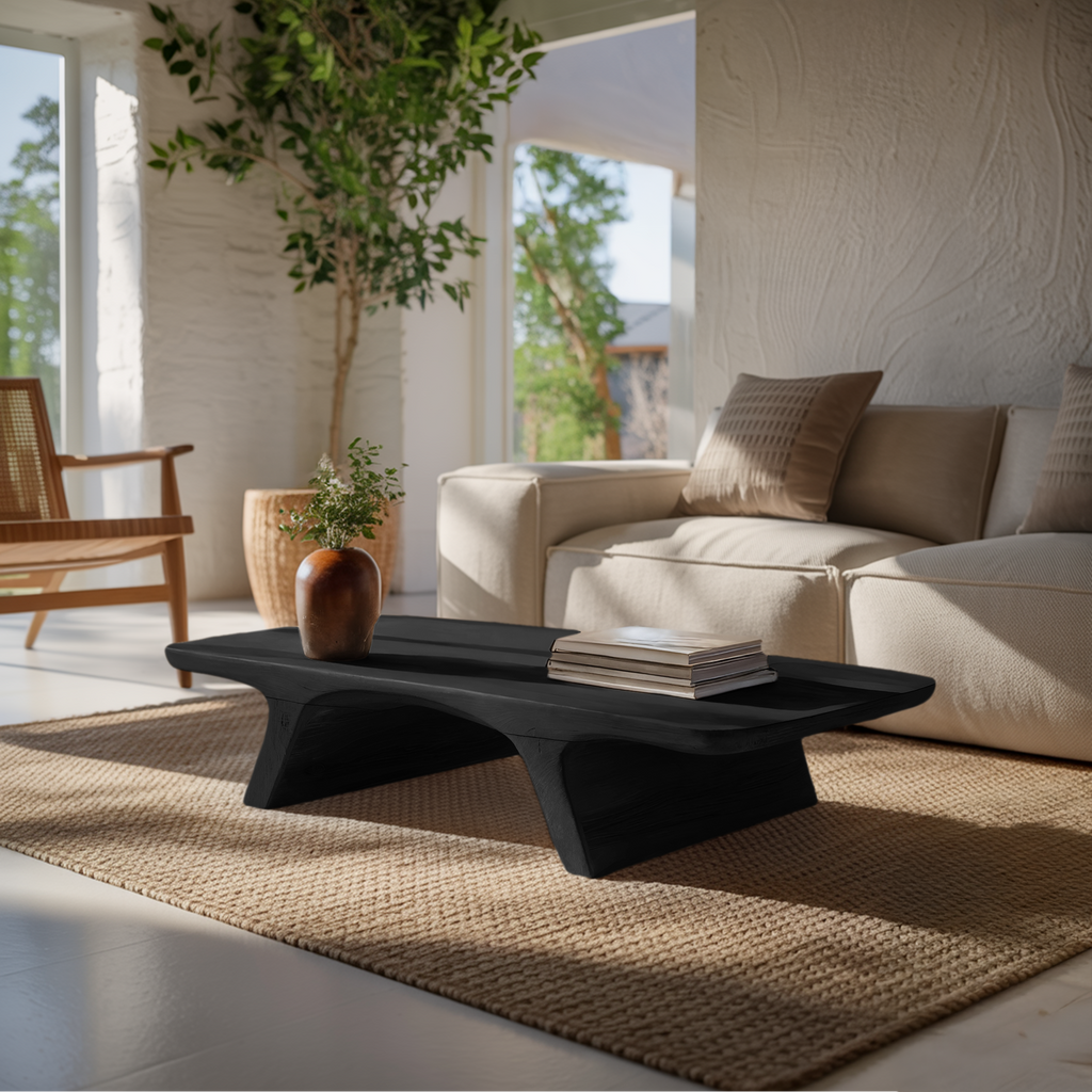 Organic Sculptural Coffee Table For Living Room