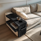 Farmhouse Solid Wood Side Table For Furniture Accent