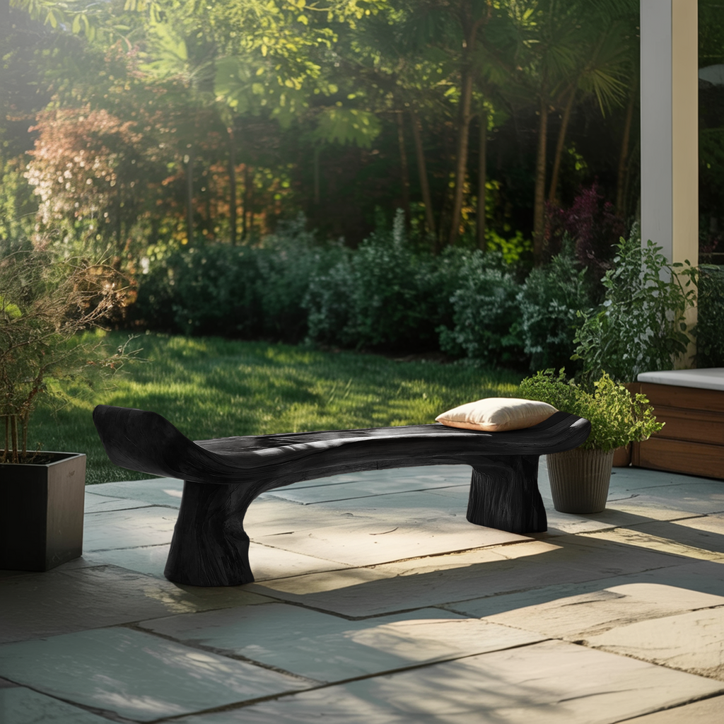 Live Edge Rustic Wood Bench For Entryway Home Decor