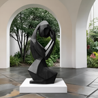 Mid Century Abstract Sculpture For Modern Outdoor Space