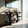 Mid Century Solid Wood Vanity Furniture Decor For Modern Bathroom