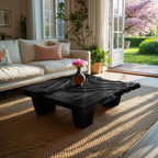 Mid Century Abstract Irregular Coffee Table For Entryway Design