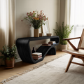 Handcrafted Solid Wood Console Table Organic Design For Bedroom Decor