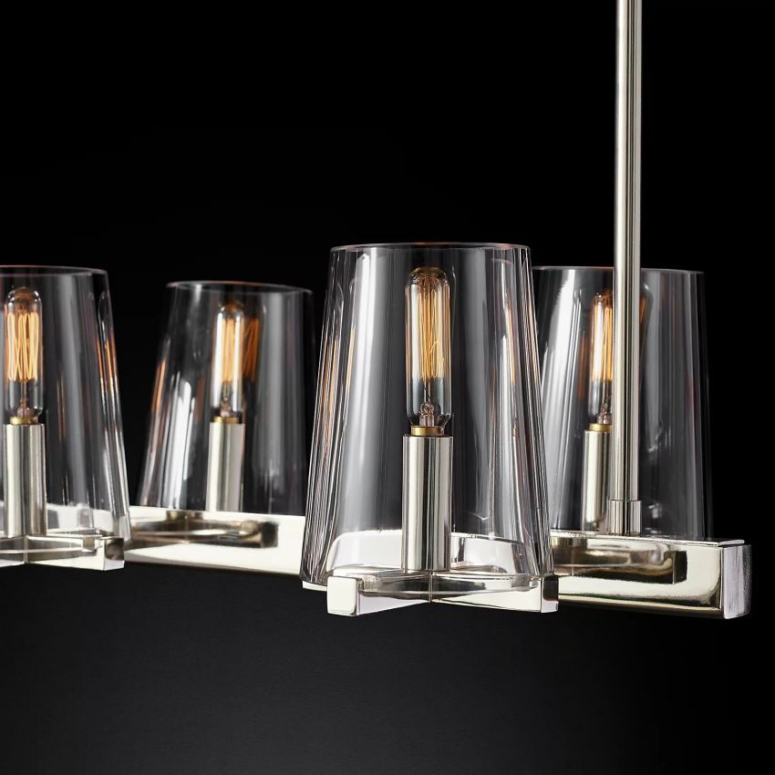 Pauillac Modern Heritage Linear Chandelier 49"