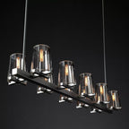 Pauillac Modern Heritage Linear Chandelier 49"