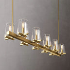 Pauillac Modern Heritage Linear Chandelier 49"