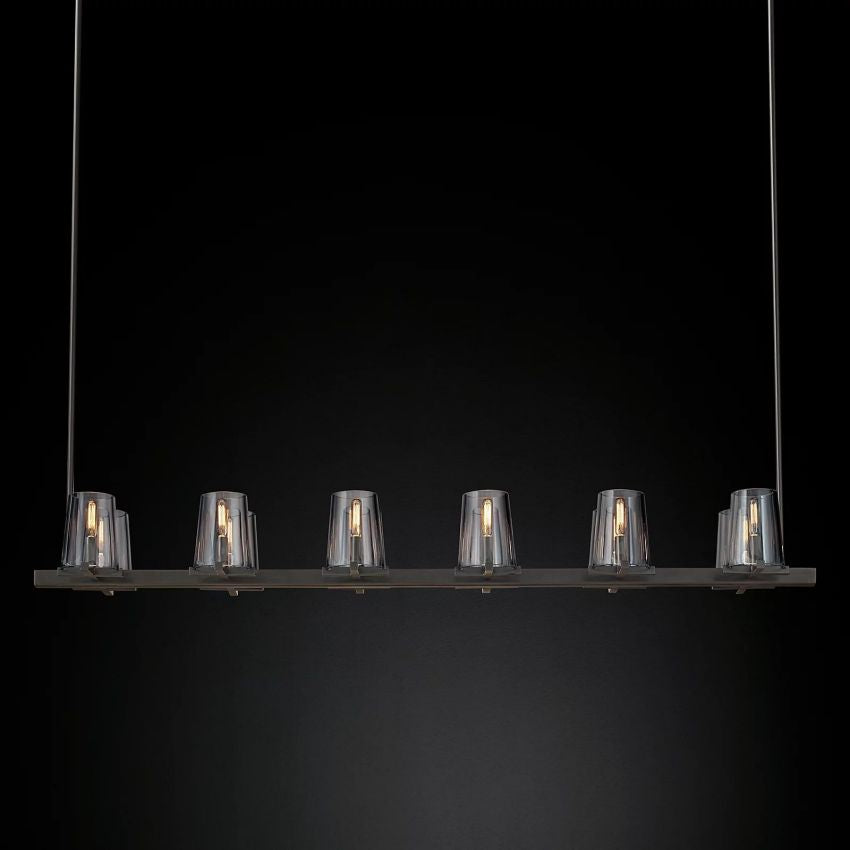 Pauillac Modern Heritage Linear Chandelier 60"
