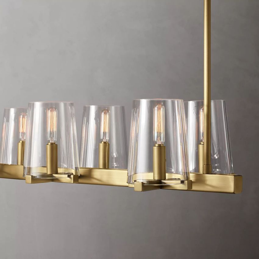 Pauillac Modern Heritage Linear Chandelier 60"