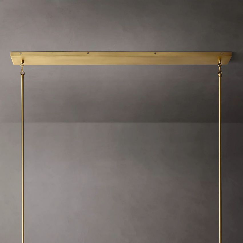 Pauillac Modern Heritage Linear Chandelier 49"