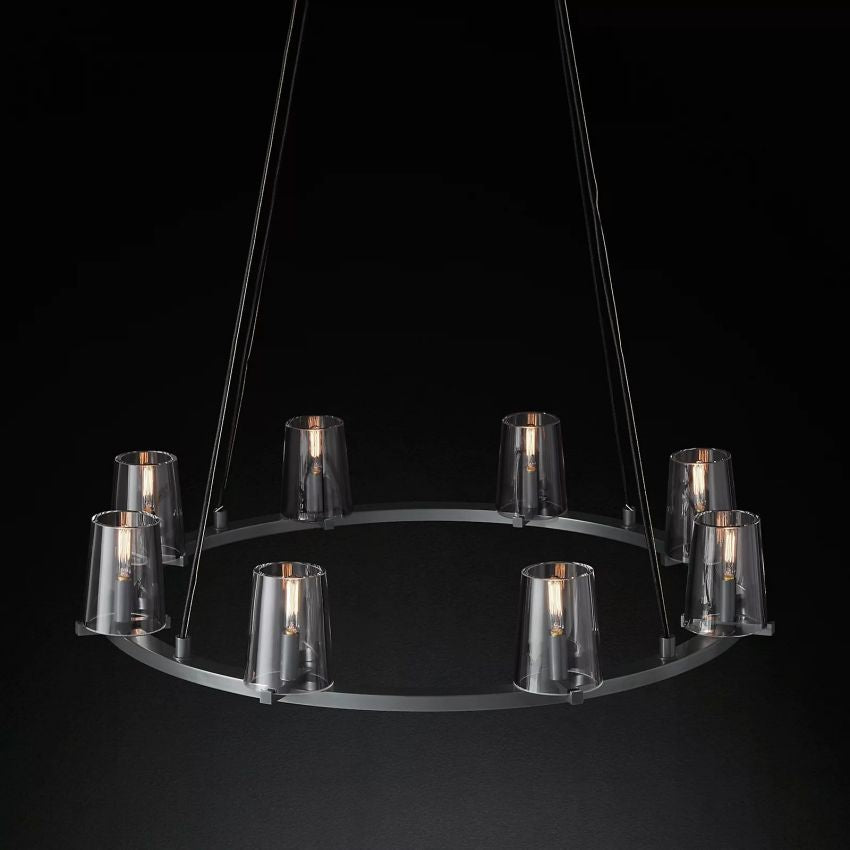 Pauillac Modern Heritage Round Chandelier 36"