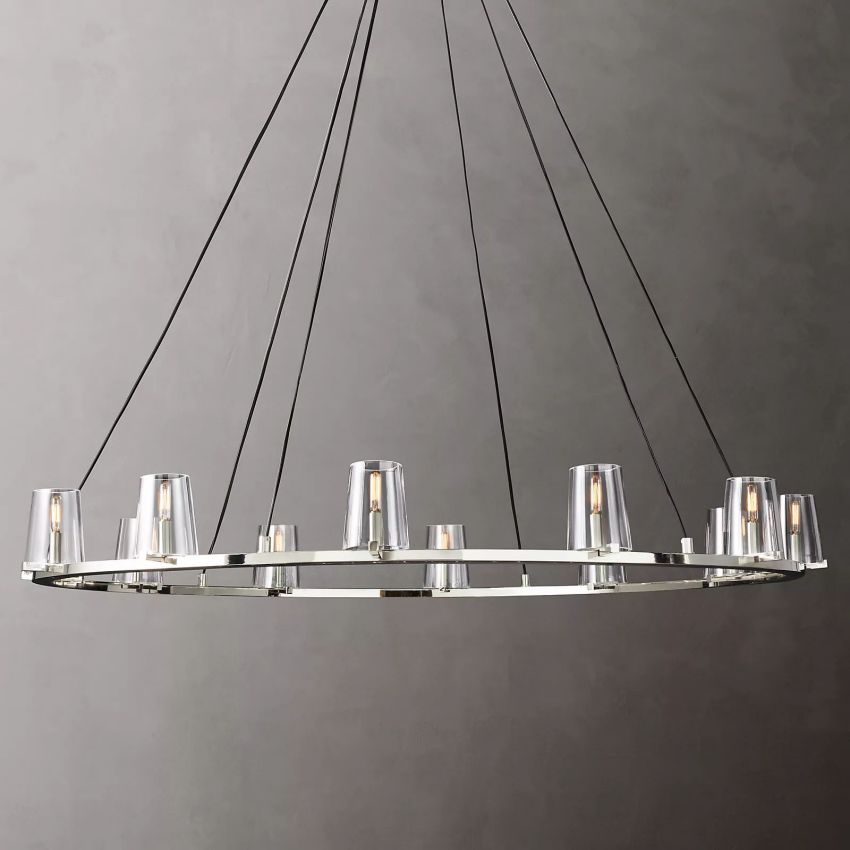 Pauillac Modern Heritage Round Chandelier 60"