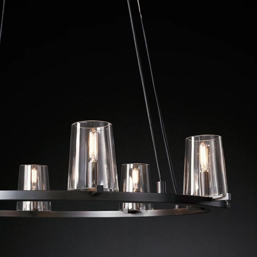 Pauillac Modern Heritage Round Chandelier 60"