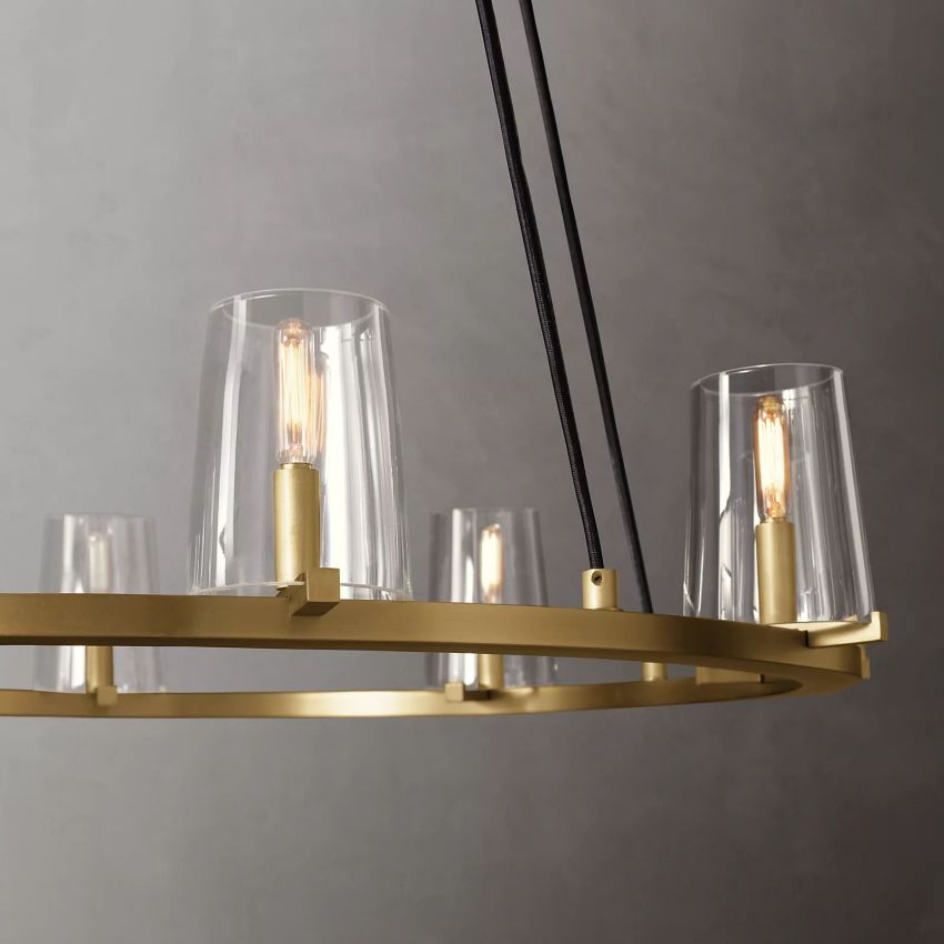 Pauillac Modern Heritage Round Chandelier 60"