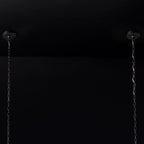 Emile Gradient Spire Rectangular Chandelier 54"
