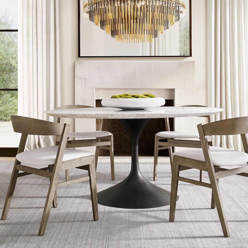 Emile Gradient Spire Round Chandelier 42"