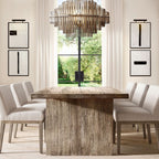 Emile Gradient Spire Round Chandelier 42"