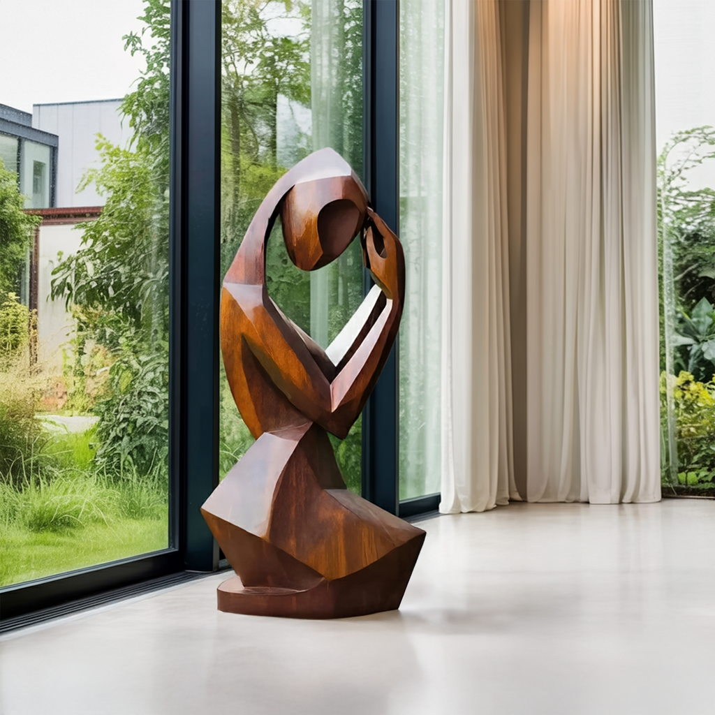 Mid Century Abstract Sculpture For Modern Outdoor Space